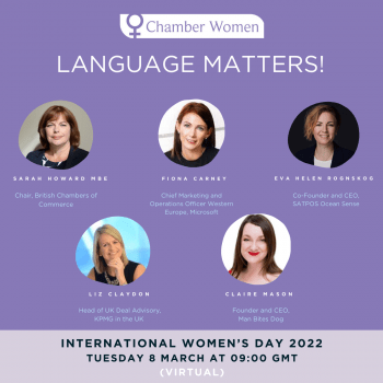 Chamber Women - Language Matters!