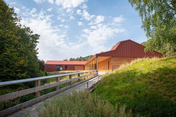 Dundreggan Rewilding Centre - The Visitor Approach (please credit McAteer Photograph)