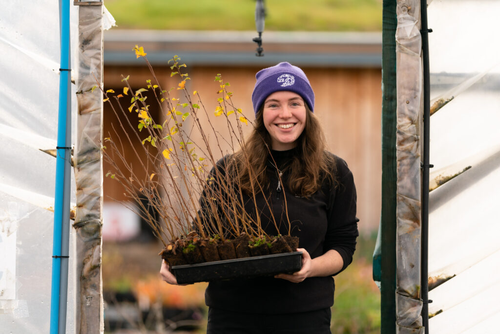 Staff at Dundreggan tree nursery © Ashley Coombes