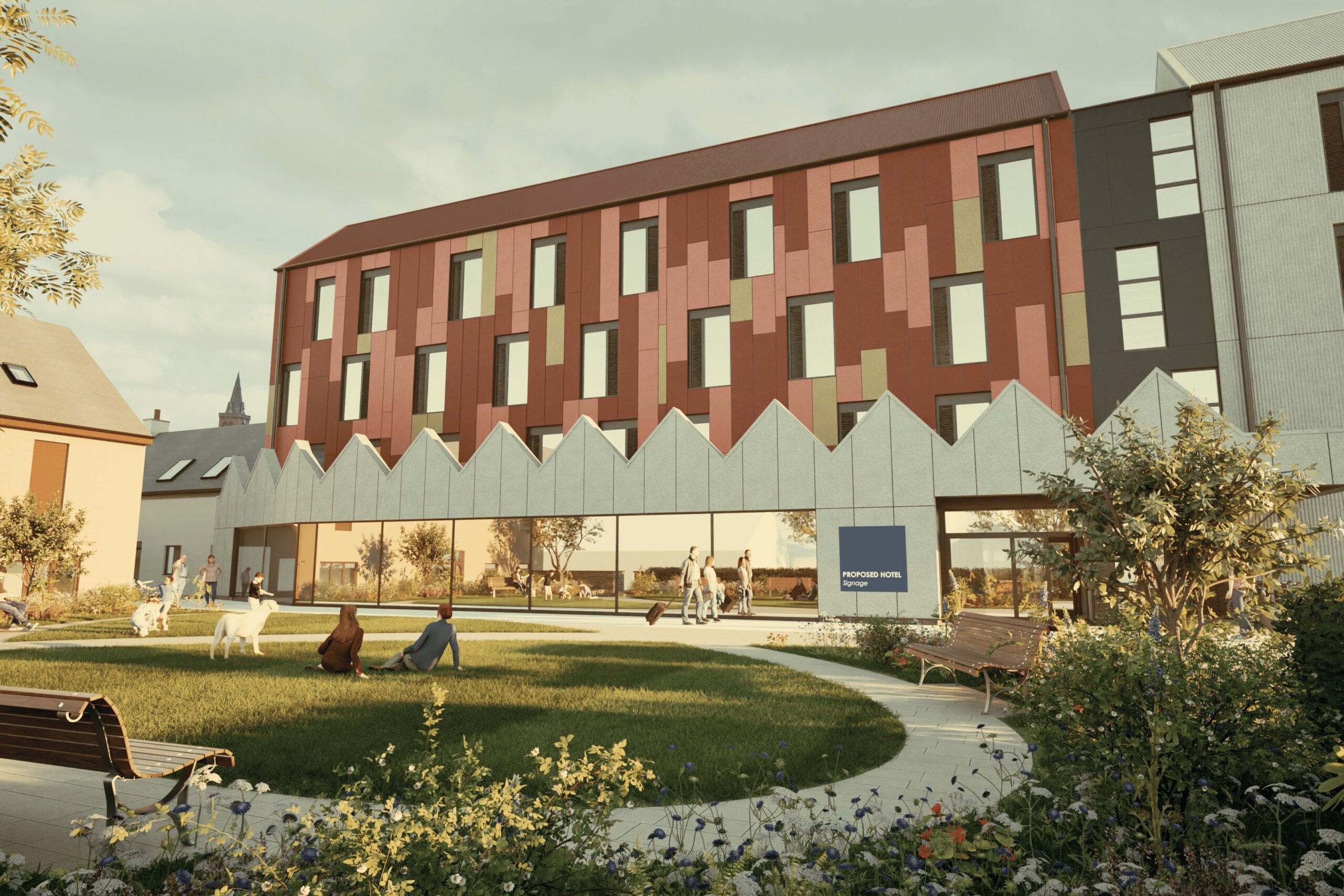 Bracewell and Orkney Builders Proposed 92-Bed Hotel Development at Junction Road, Kirkwall