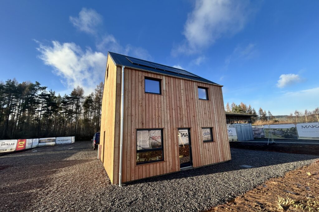 Futureproof Scottish Affordable Home is Rapidly Assembled in Just One Week