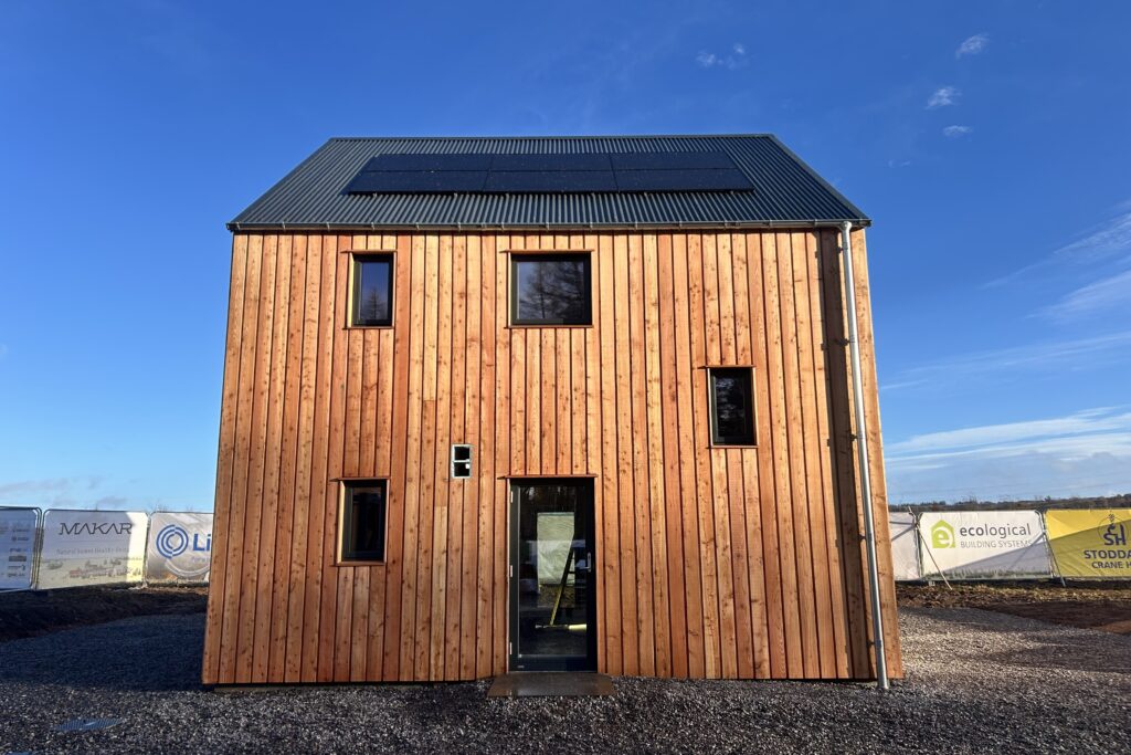 Futureproof Scottish Affordable Home is Rapidly Assembled in Just One Week