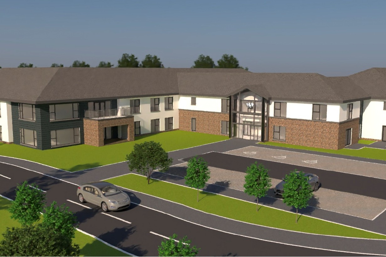 The new 60 bed care home proposed for Turriff