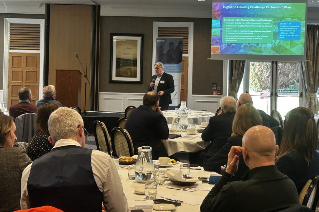 Business Breakfast with Highland Council Chief Executive Derek Brown