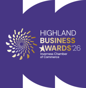 Highland Business Awards 2026 logo ICC frame