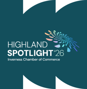 Highland Spotlight 2026 logo in ICC frame